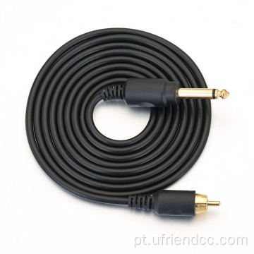 Linha RCA de gancho de interface de cobre pura